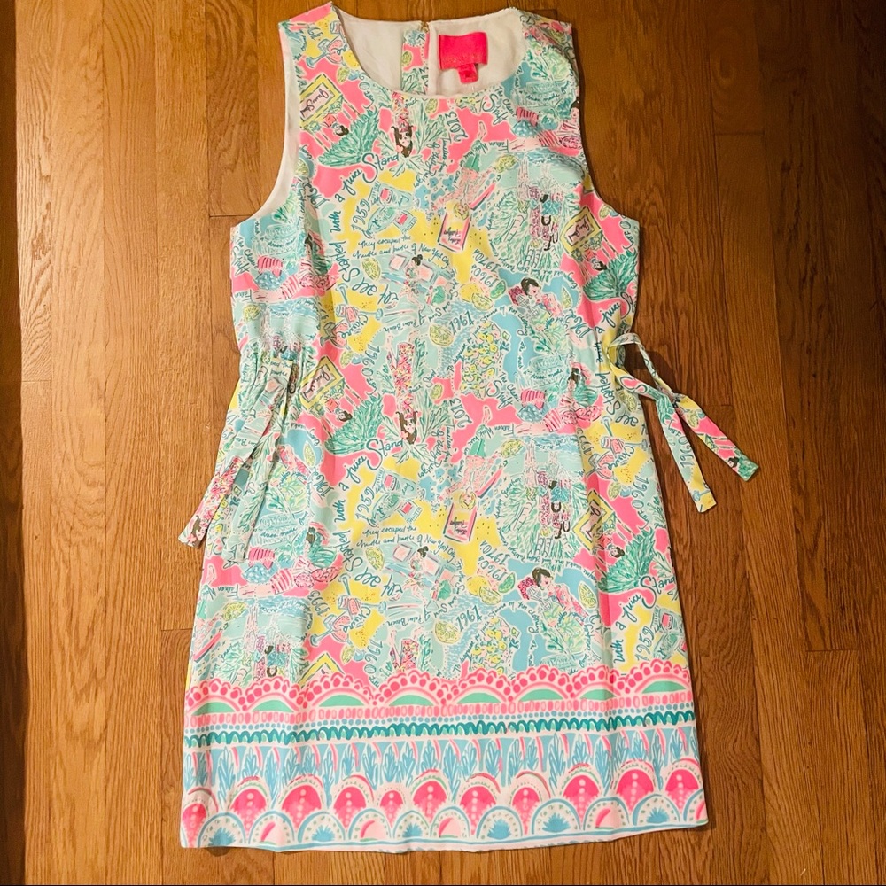 Lilly Pulitzer Marli Stretch Shift Dress- Size 4 or 12